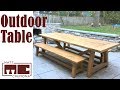 White Oak Farmhouse Table and Benches From Firewood Log