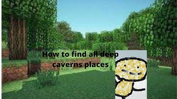 how to find all deep caverns place  (hypixel skyblock #1)