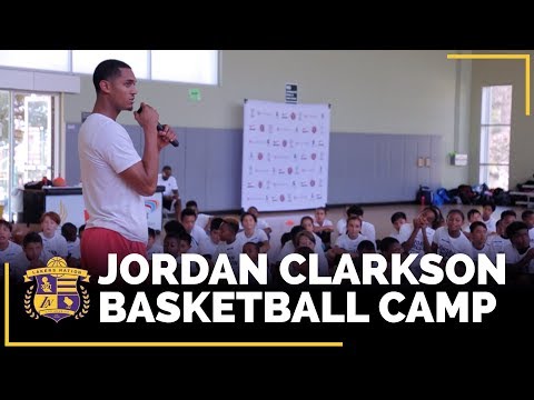 Jordan Clarkson's Youth Basketball Camp At Heart Of Los Angeles