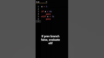 Python elif vs else