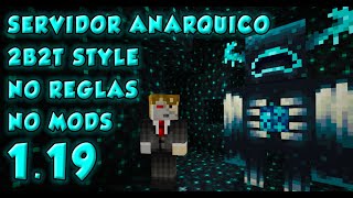 Mi Server ANÁRQUICO 1.19  -  NO PREMIUM no mods no reglas 2b2t style.