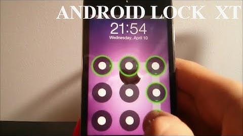 Android Lock Screen Pattern for IPhone- Android Lock XT-