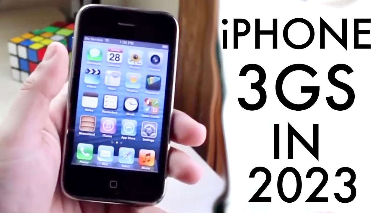 🍎⏳ iPhone 3GS en 2023 : Une relique de la technologie d'Apple