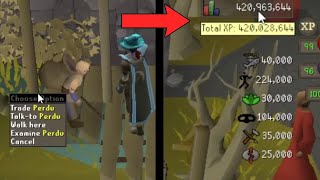Don't Miss! New OSRS Update = + 1,000,000 xp! Talk to Perdu!