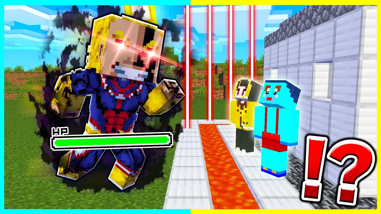 闇落ちオールマイトvsけなそゆ兄弟セキュリティハウス対決🔥👿 【まいくら / マインクラフト】【ヒロアカ】