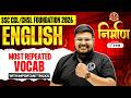 SSC English Foundation 2026 | Most Repeated Vocabulary | English Grammar for Beginners | Bhragu Sir