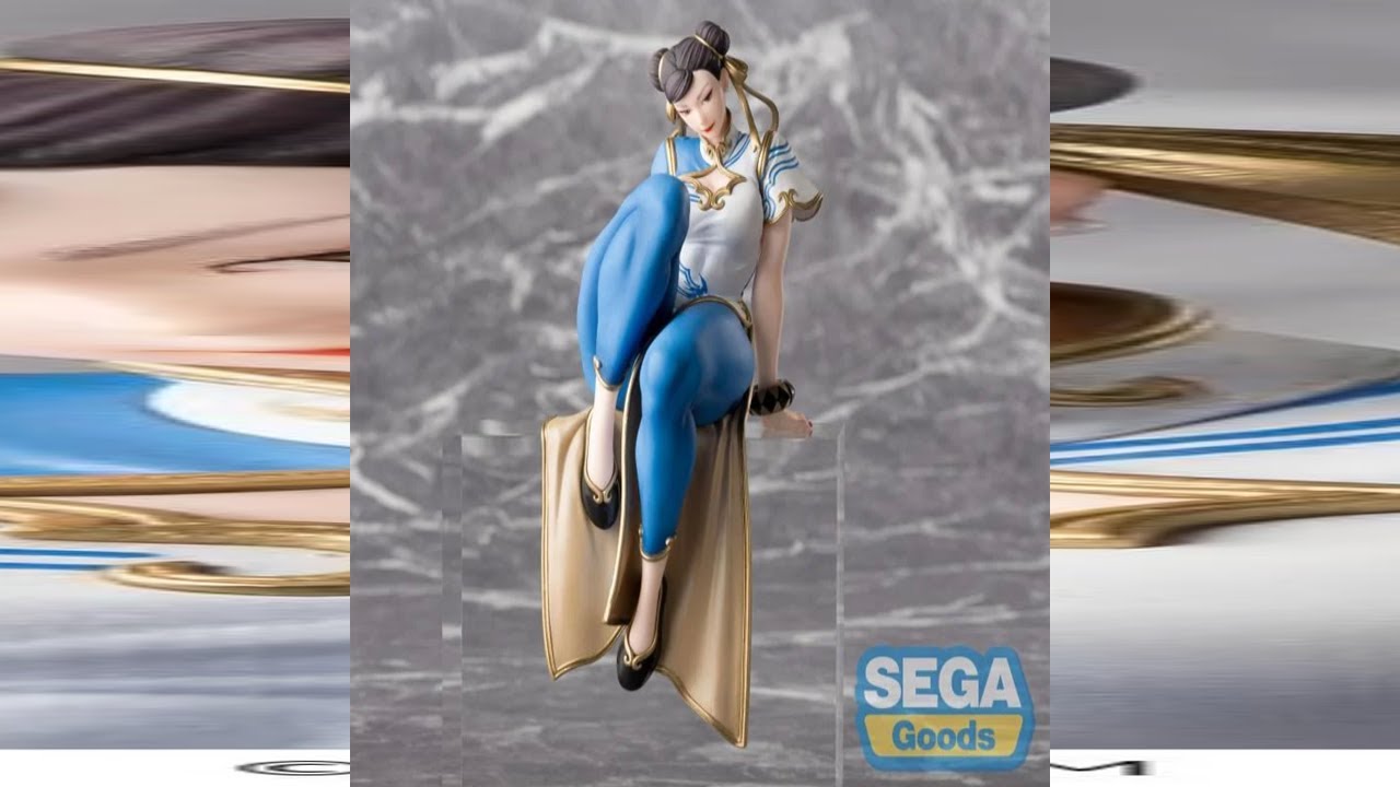 A LOOK AT: Street Fighter 6 Chun-Li Premium Perching Figure BY SEGA Reveal