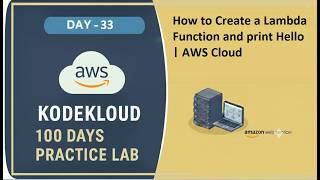 Day 33: Create an AWS Lambda Function | Serverless Computing | Python | AWS Lab