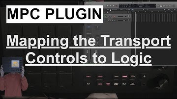 Akai Mpc plugin Transport controls in Logic Pro X