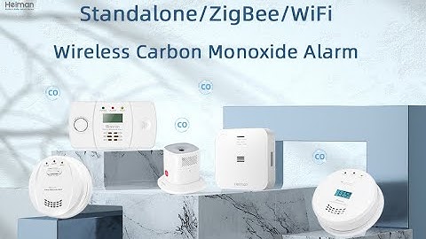 Heiman wireless standalone carbon monoxide alarm 723ESY #smarthome  #coalarm