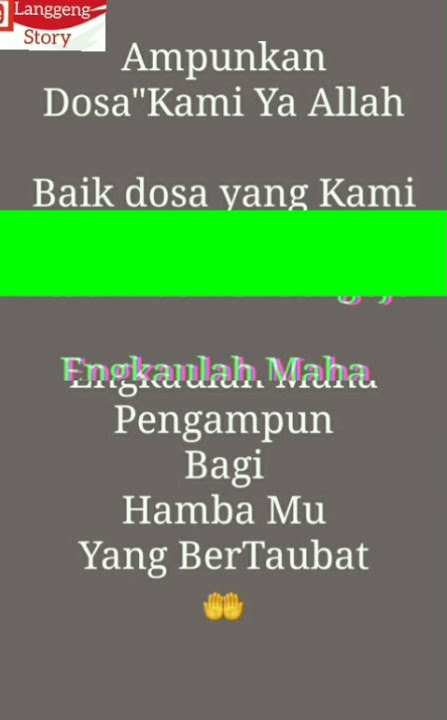 Story Wa 30 Detik | Muhasabah Diri😔