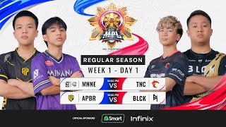 🔴LIVE | MPL PH S13 | FILIPINO-Week1 Day 1