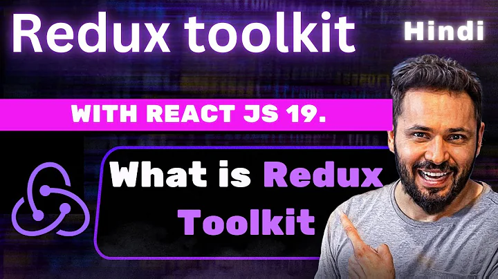 React and redux Toolkit tutorials in Hindi  #1 Introduction Why Redux Toolkit & Course Overview thumbnail