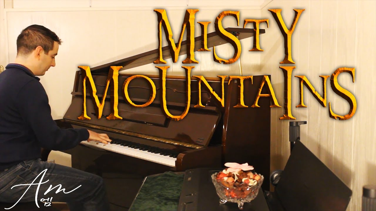 Misty Mountains The Hobbit Piano Version w/ Sheet Music YouTube