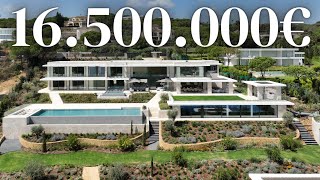 Inside an EPIC ULTRA MODERN 16.500.000€ Mega Mansion With Indoor & Outdoor Pool, Spa & More! screenshot 3