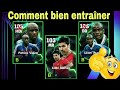 Comment bien entraîner Thuram Vieira &amp; Xabi Alonso || Efootball 25 mobile