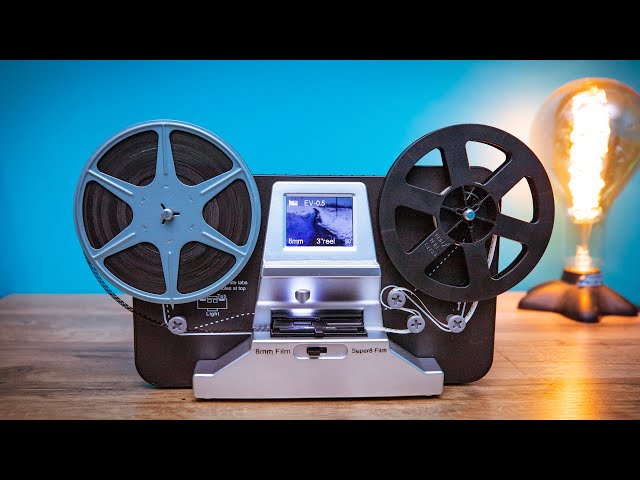 Winait 7'' Reel Digital Roll Film Scanner for Super 8mm and 8mm Film