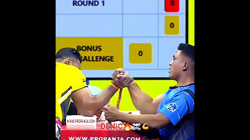 DENIC VS ASKAR ALI Propanja Armwrestling Viral Shots 