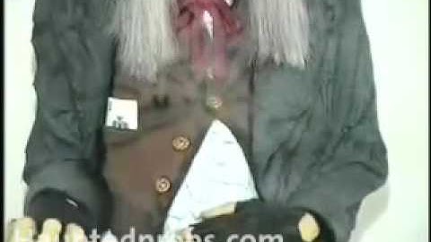 HAUNTEDPROPS.COM OLD DEAD EYE ELECTRIC PROP