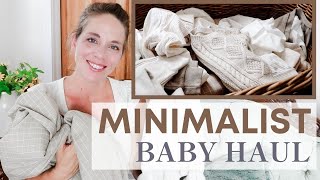 Minimalist Baby Haul | Shopping for Baby #7