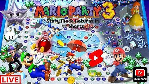 Mario Party 3 Story Mode Live Stream Part 1 Mario