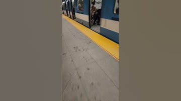 Thumbnail of First person perspective of just making the metro before the doors close