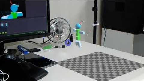 Hololens AR Experiements - Real-time monitoring of a Vive user on the desktop