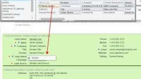 Salesforce Page Layouts ! Search Layouts ! Record Types