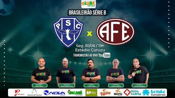 AO VIVO PAYSANDU X FERROVIÁRIA | 14º RODADA | BRASILEIRÃO SÉRIE B | 30.06.2025