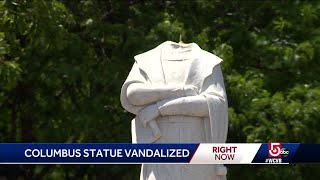 Columbus statue to be removed while city assesses 'historic meaning'