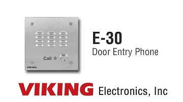 Viking E-30 Door Entry Phone