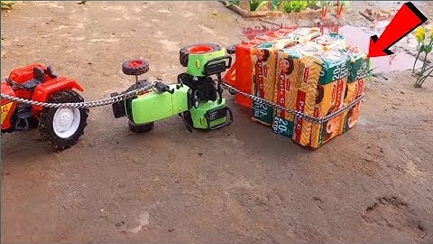 Diy Tractor Stuck In Mud With Parle G Mini Science project Part 1 || @Mini Creator @CS TOY