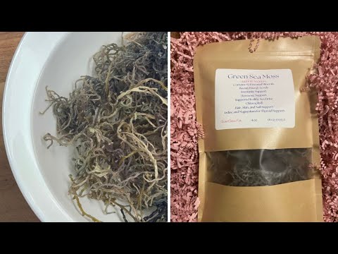 HOW TO MAKE GREEN SEA MOSS GEL