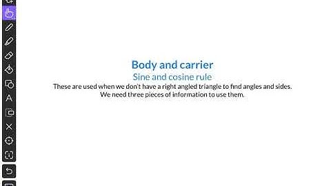 Applied maths LC: Relative Velocity(Body and Carrier 2 using sine and cosine rule)