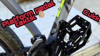 Platform Pedal Taktık! | XLC Alüminyum Platform Pedal