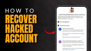How To Recover Hacked Instagram Account [2026]