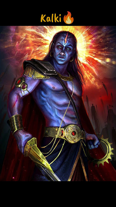 Lord Kalki 🙏 Lord Vishnu Avtar Coming Soon In Kaliyug 😱 Lord Kalki Status Video #shorts #trending