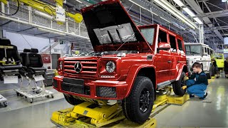 Inside Billion $ Mercedes Factory Producing the Mercedes GClass by Hands