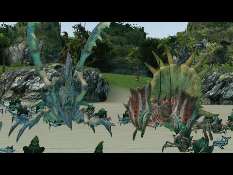 Crab Rave, but with MH Crabs... (The full proper song animated)