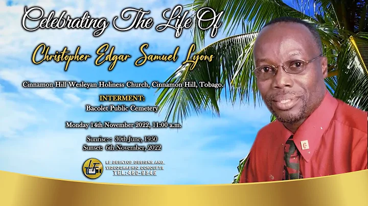 Celebrating The Life of our Beloved Christopher Ed...