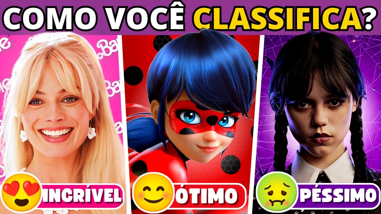 🔁☂️🎀 WANDINHA VS BARBIE, jogo das escolhas, ✨ Você é mais Wandinha