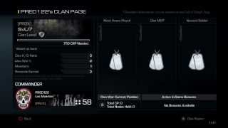Cod ghosts clan ps4 only!!!