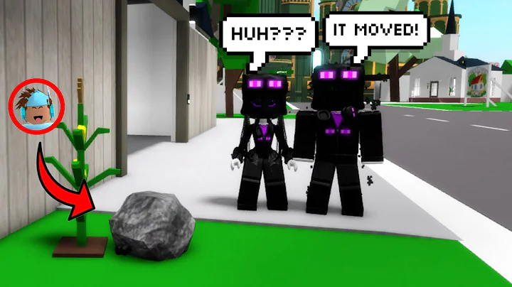 Spying On CREEPY Online Daters Disguised As A ROCK... (Brookhaven)