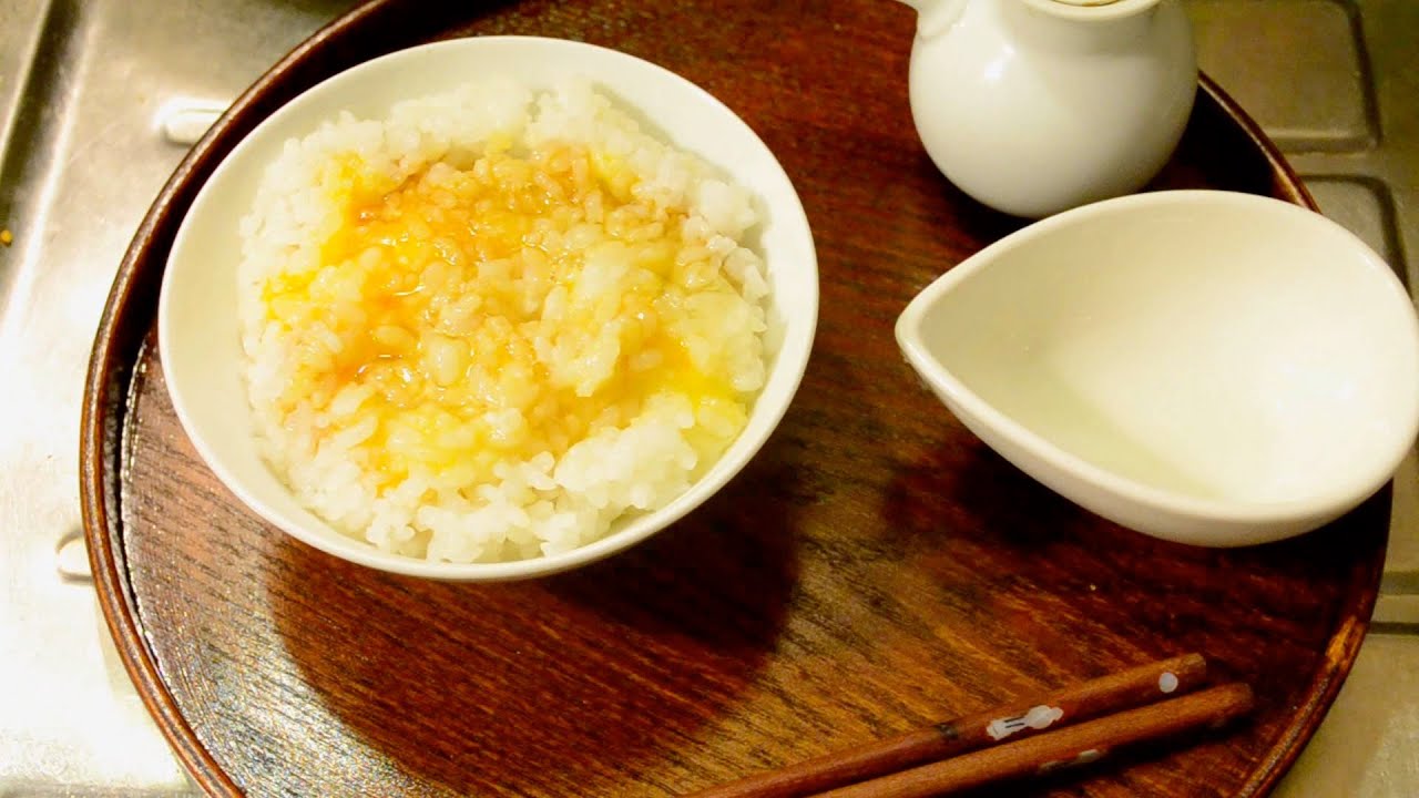 卵かけ御飯の正しい作り方 How to make raw egg rice, Japanese soul meal YouTube