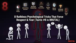 8 Ruthless Psychological Tricks That Force Respect & Fear (Tactic #8 is BRUTAL)