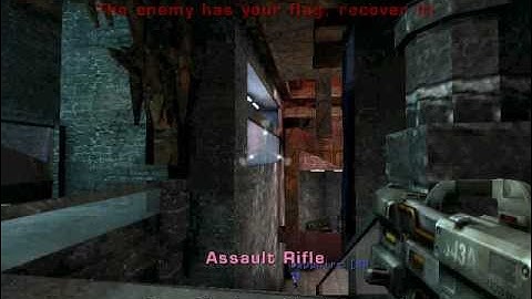 Bludsztain- Unreal Tournament 2004- CTF- The Library- Blue team footage
