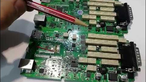 AUTOCOM DS150+ Немного про одноплатный сканер