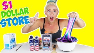 $1 Dollar Store Fluffy Slime! Slime Basics: How To Make Fluffy Slime Easy and Cheap
