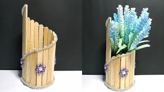 Kreasi stik es krim | Ide kreatif membuat vas Bunga dari Stik Es krim | Popsicle stick craft idea Kreasi stik es krim | Ide kreatif membuat vas Bunga dari Stik Es krim | Popsicle stick craft idea