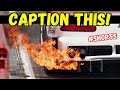 Caption This! Chevrolet Camaro Massive Exhaust Flames 👀 #Shorts